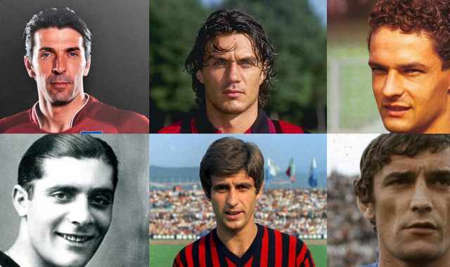 Da Buffon a Riva: ecco la "top 11" (pi 11 riserve) della storia del calcio italiano